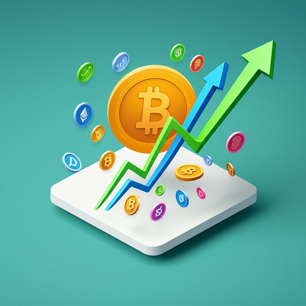 Coin stock price prediction chart forecasting 2025 growth despite market volatility.