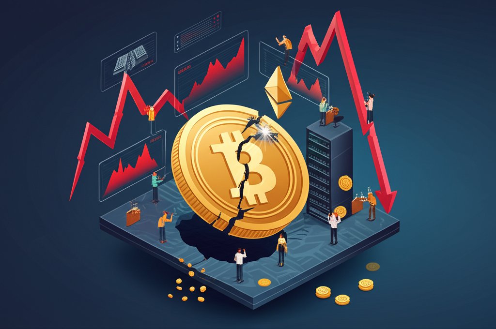 Crypto crash triggers biggest market liquidation in history.