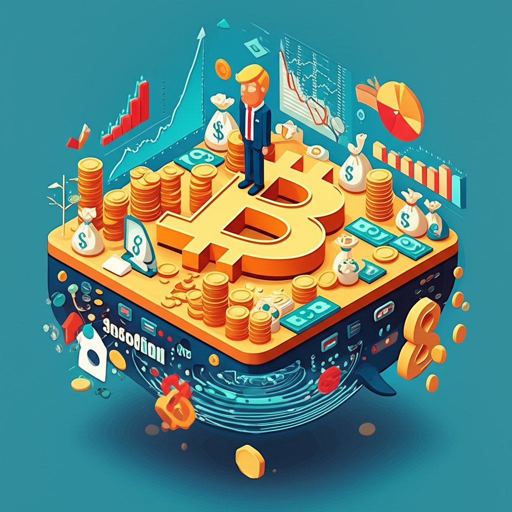 Donald Trump's crypto journey: from critic to significant Bitcoin holder and whale.