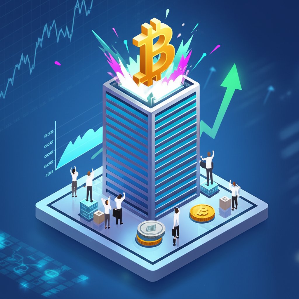 Crypto 2025: Institutional adoption drives market surge.
