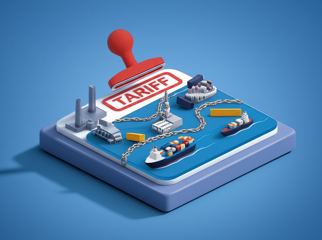 Geopolitics hits hard: Trump tariffs trigger global economic impact.