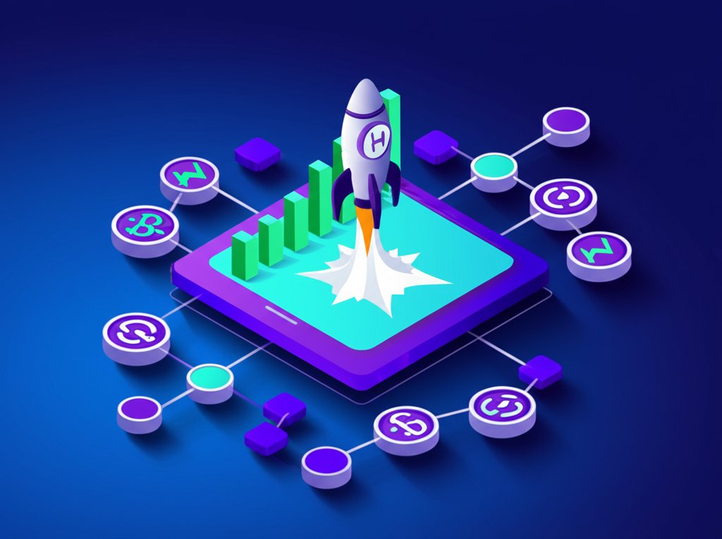 Helium (HNT) crypto price chart showing strong rally nearing key breakout.