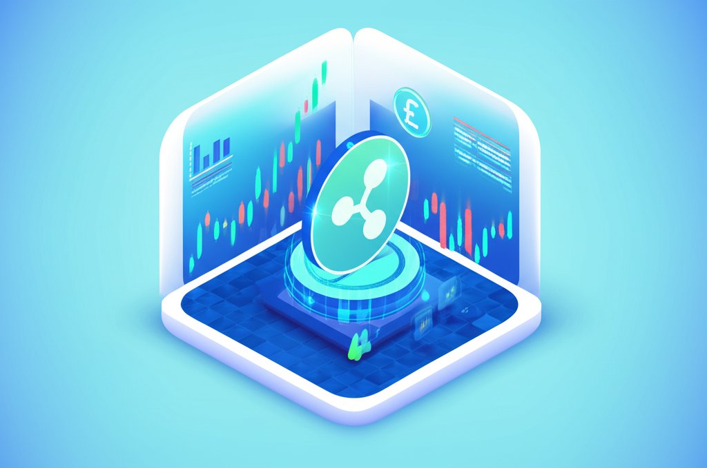 XRP to GBP live exchange rate chart and market data.