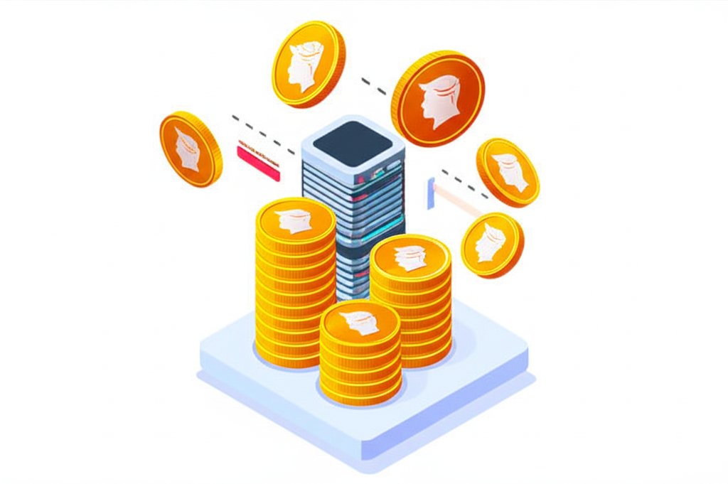 Trump coin and crypto plunge amid president's tariff threats.