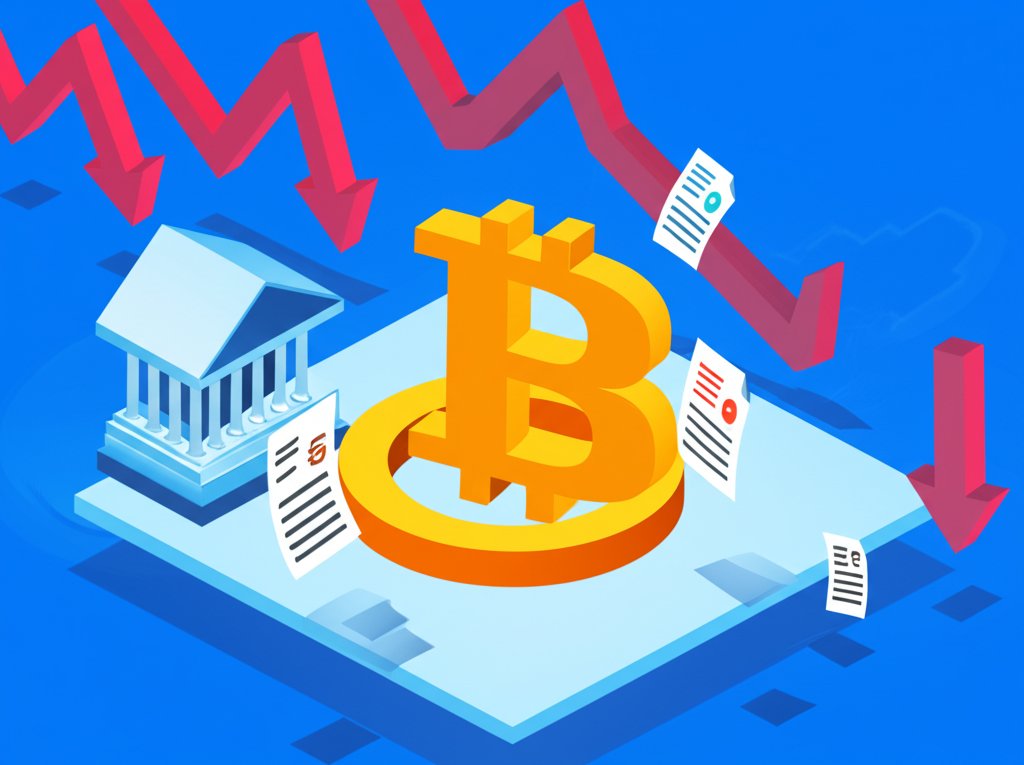 BTC price down: tariffs and Fed uncertainty fuel crypto sell-off.